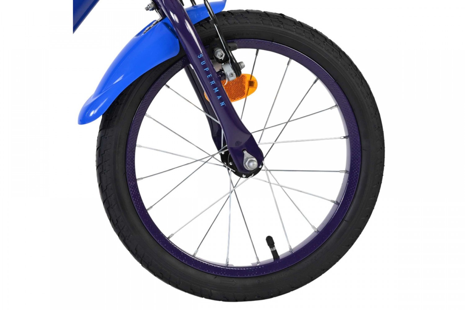 Superman Kinderfiets Jongens 16 inch Blauw