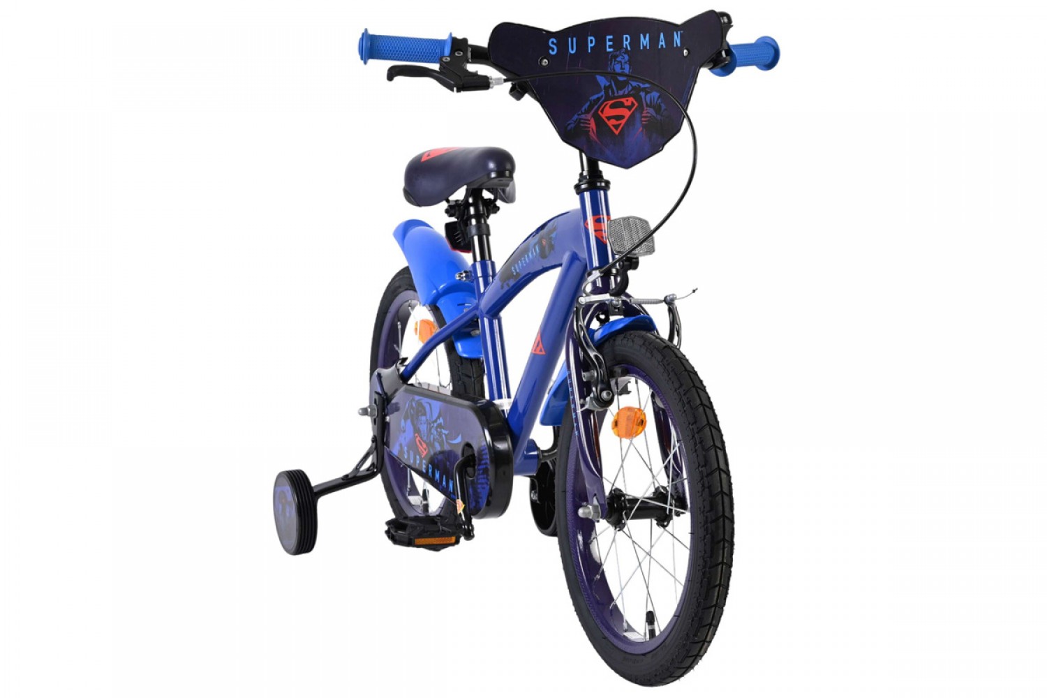 Superman Kinderfiets Jongens 16 inch Blauw
