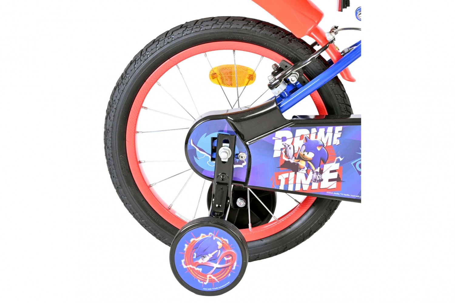 Sonic Kinderfiets Jongens 16 inch Blauw | 2 Handremmen (Geen terugtraprem) Sonic Kinderfiets Jongens 16 inch Blauw | 2 Handremmen (Geen terugtraprem)