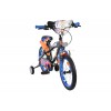 Hot Wheels Kinderfiets Jongens 16 inch Zwart Oranje Blauw | Twee Handremmen