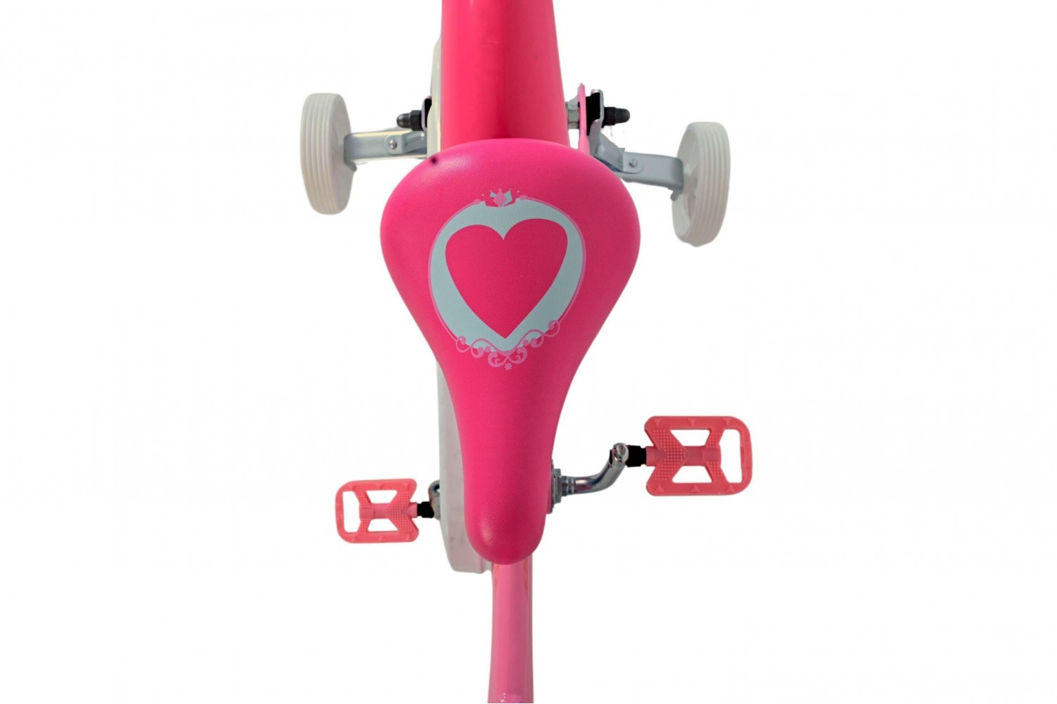 Disney Princess Meisjesfiets 16 inch Roze | 2 handremmen Disney Princess Meisjesfiets 16 inch Roze | 2 handremmen