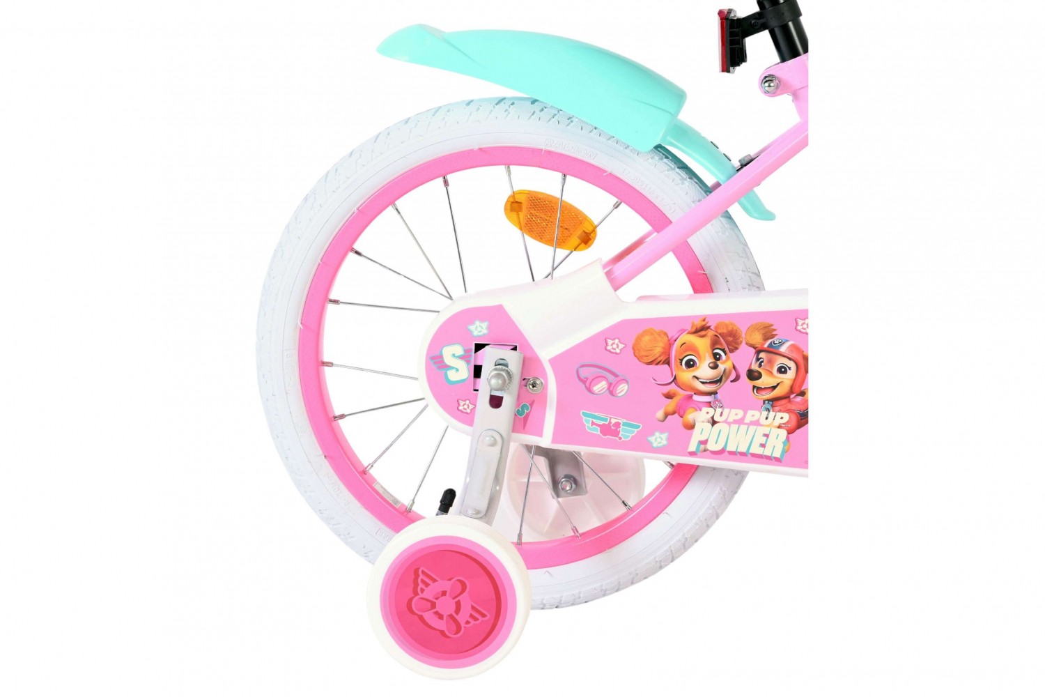 Paw Patrol Kinderfiets Meisjes 16 inch Roze