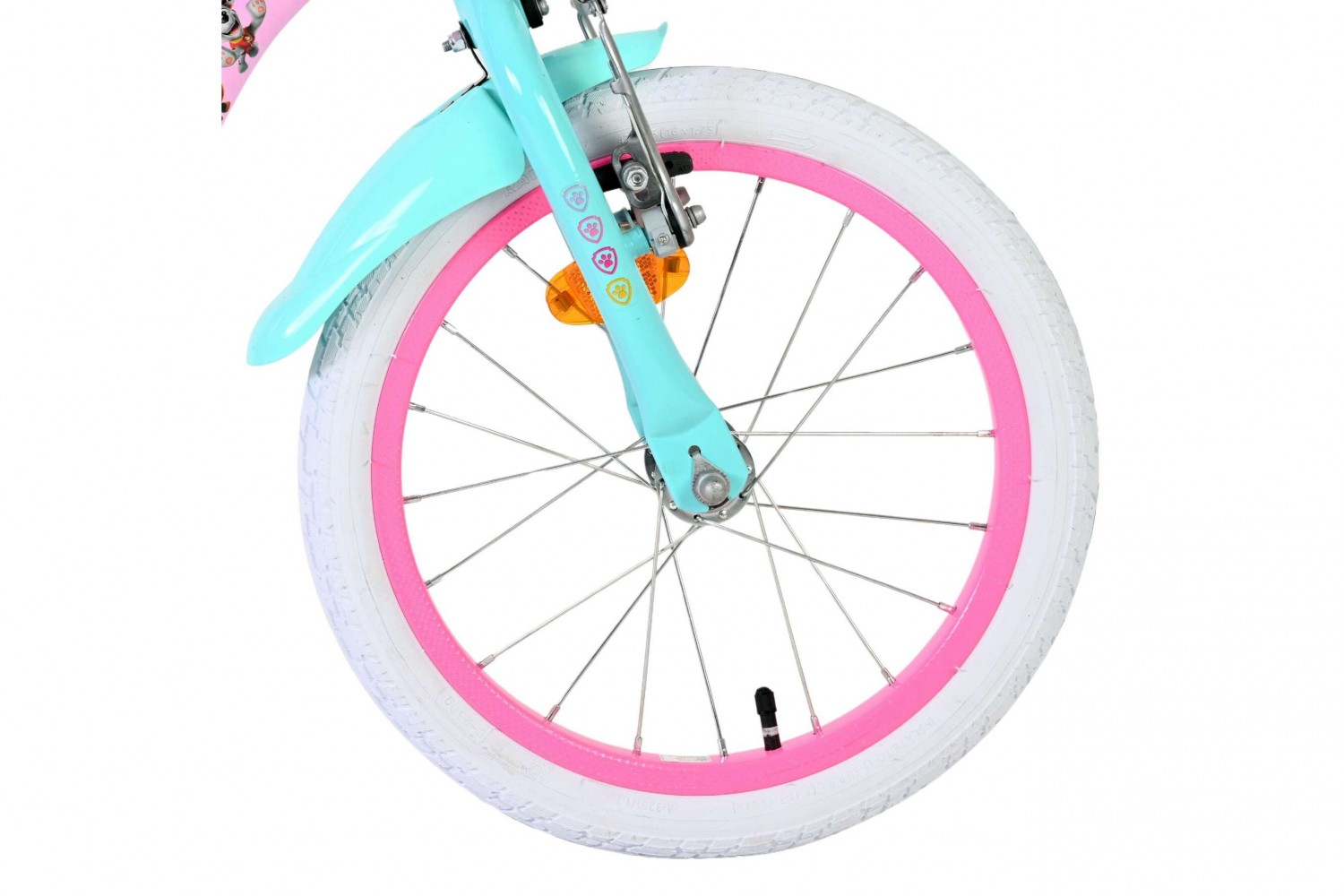 Paw Patrol Kinderfiets Meisjes 16 inch Roze