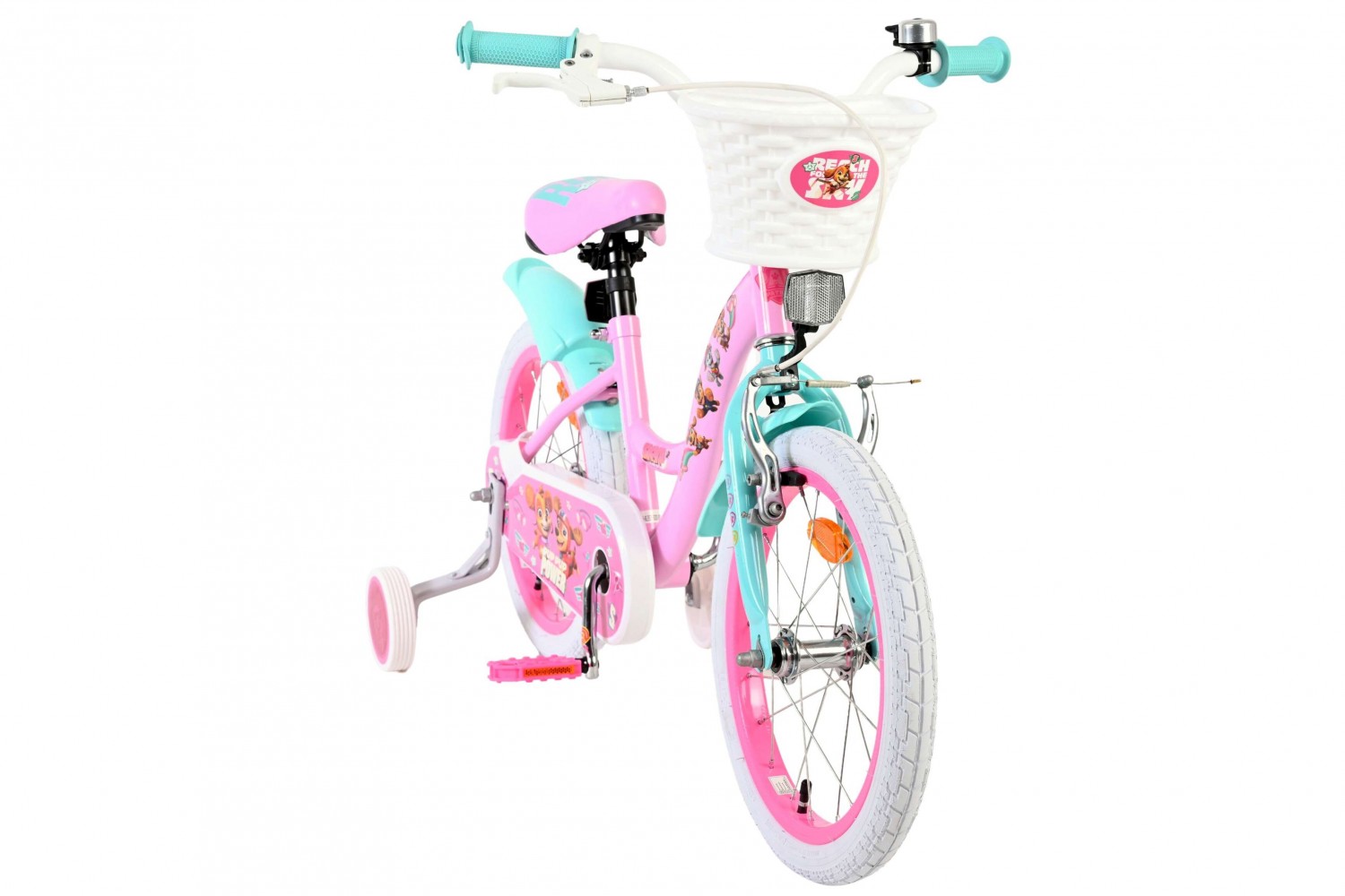 Paw Patrol Kinderfiets Meisjes 16 inch Roze