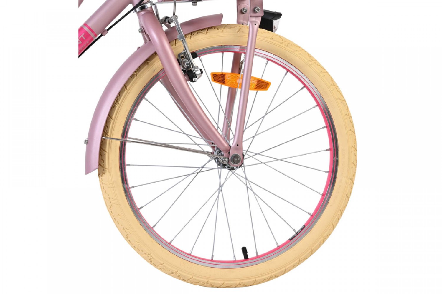 Volare Excellent Kinderfiets Meisjes 20 inch Mat Roze 3 versnellingen