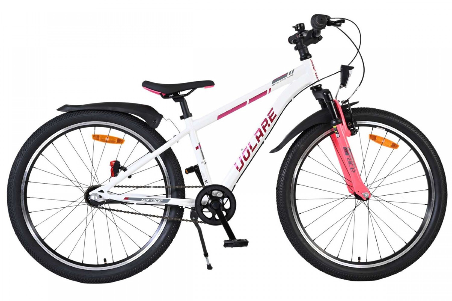 Volare XC Race Kinderfiets 24 inch Nexus 3 Wit/Roze