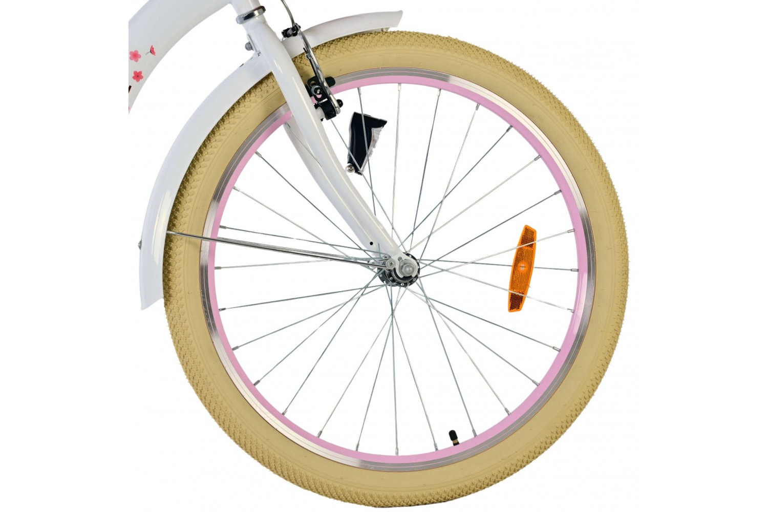 Volare Blossom Meisjesfiets 24 inch Wit Volare Blossom Meisjesfiets 24 inch Wit