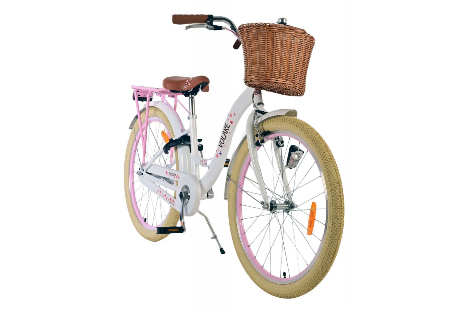 Volare Blossom Meisjesfiets 24 inch Wit Volare Blossom Meisjesfiets 24 inch Wit
