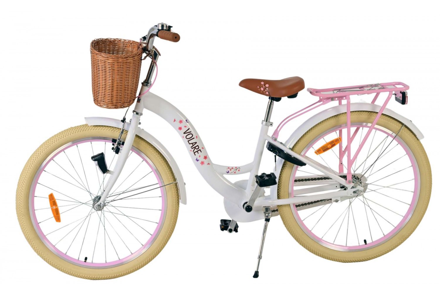 Volare Blossom Meisjesfiets 24 inch Wit Volare Blossom Meisjesfiets 24 inch Wit