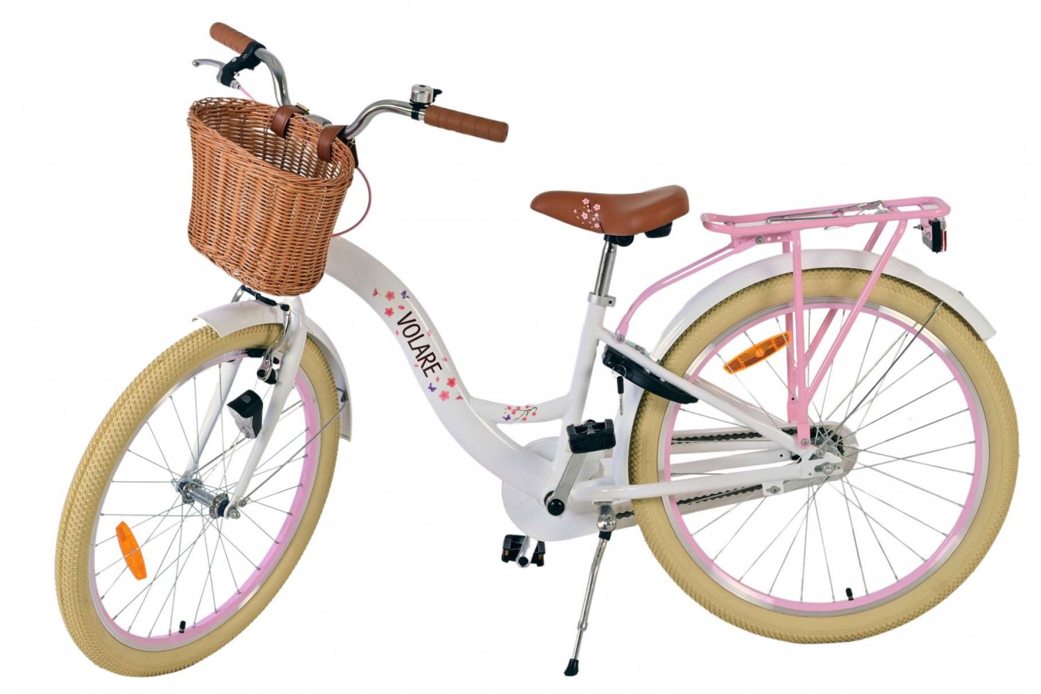 Volare Blossom Meisjesfiets 24 inch Wit Volare Blossom Meisjesfiets 24 inch Wit