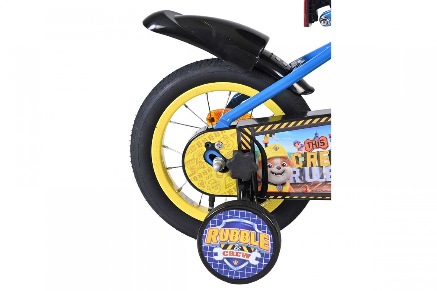 Rubble & Crew Kinderfiets Jongens 12 inch Blauw
