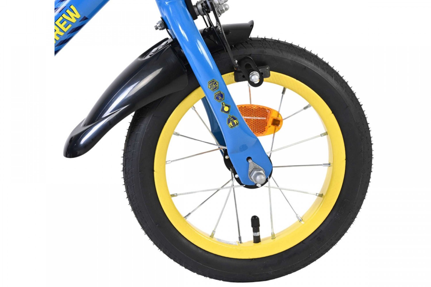 Rubble & Crew Kinderfiets Jongens 12 inch Blauw