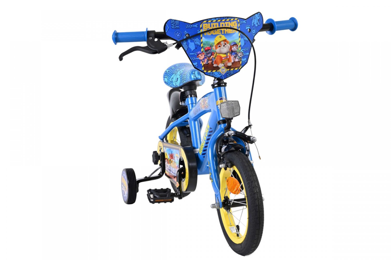 Rubble & Crew Kinderfiets Jongens 12 inch Blauw