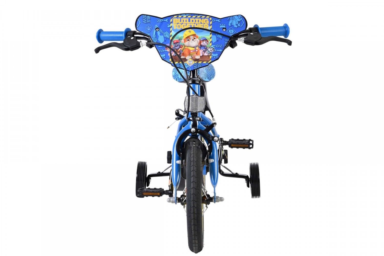 Rubble & Crew Kinderfiets Jongens 12 inch Blauw | Twee Handremmen