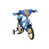Rubble & Crew Kinderfiets Jongens 12 inch Blauw | Twee Handremmen