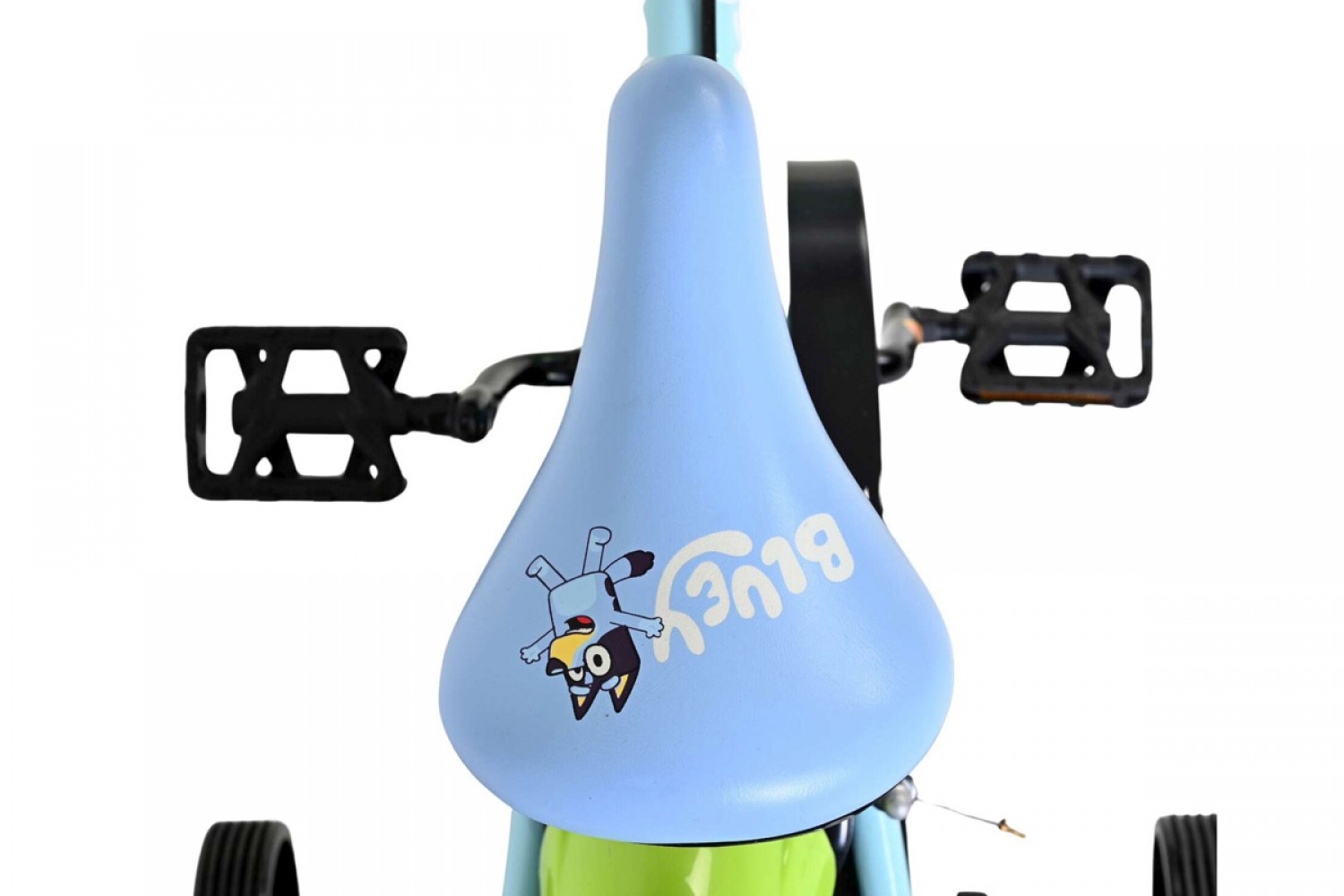 Bluey Kinderfiets 12 inch Lichtblauw | Twee Handremmen