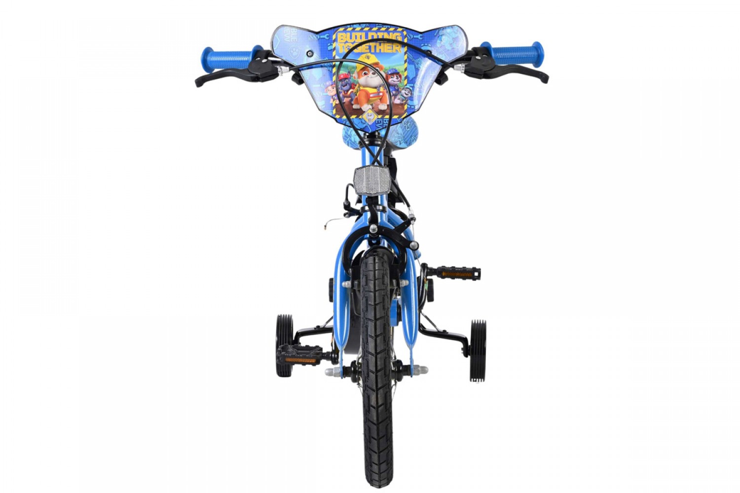 Rubble & Crew Kinderfiets Jongens 14 inch Blauw | Twee Handremmen