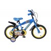 Rubble & Crew Kinderfiets Jongens 14 inch Blauw | Twee Handremmen