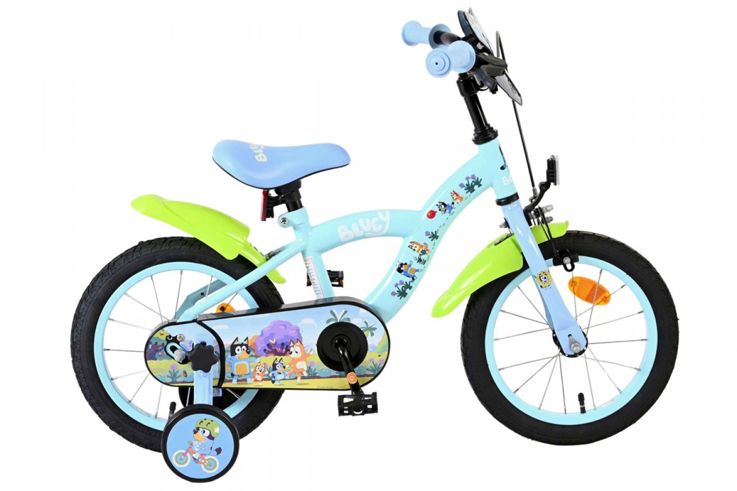 Bluey Kinderfiets 14 inch Lichtblauw