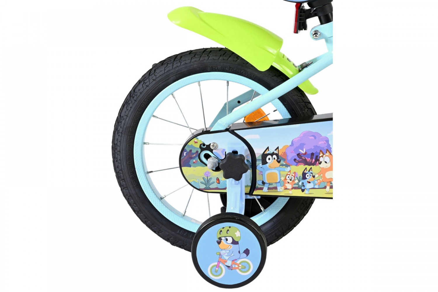 Bluey Kinderfiets 14 inch Lichtblauw
