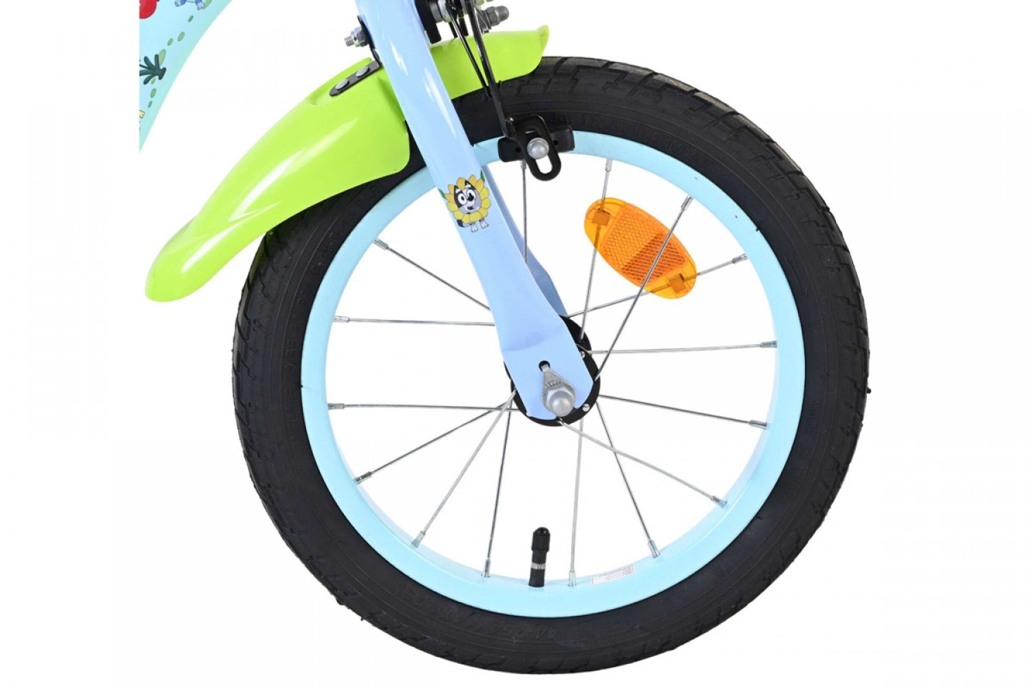 Bluey Kinderfiets 14 inch Lichtblauw