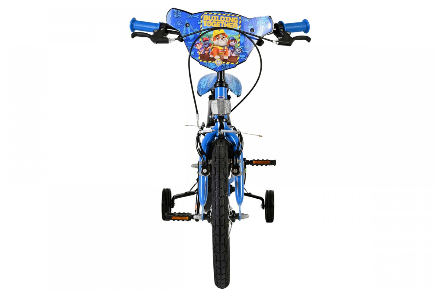Rubble & Crew Kinderfiets Jongens 16 inch Blauw | Twee Handremmen