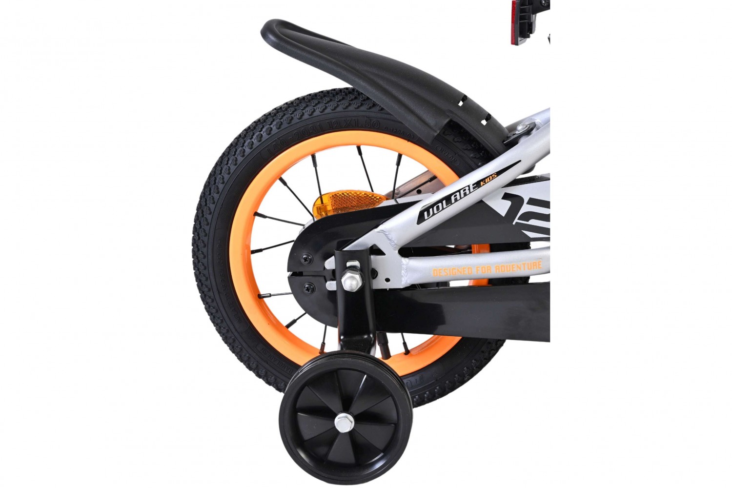 Volare Rocky Kinderfiets 12 inch Jongens Grijs