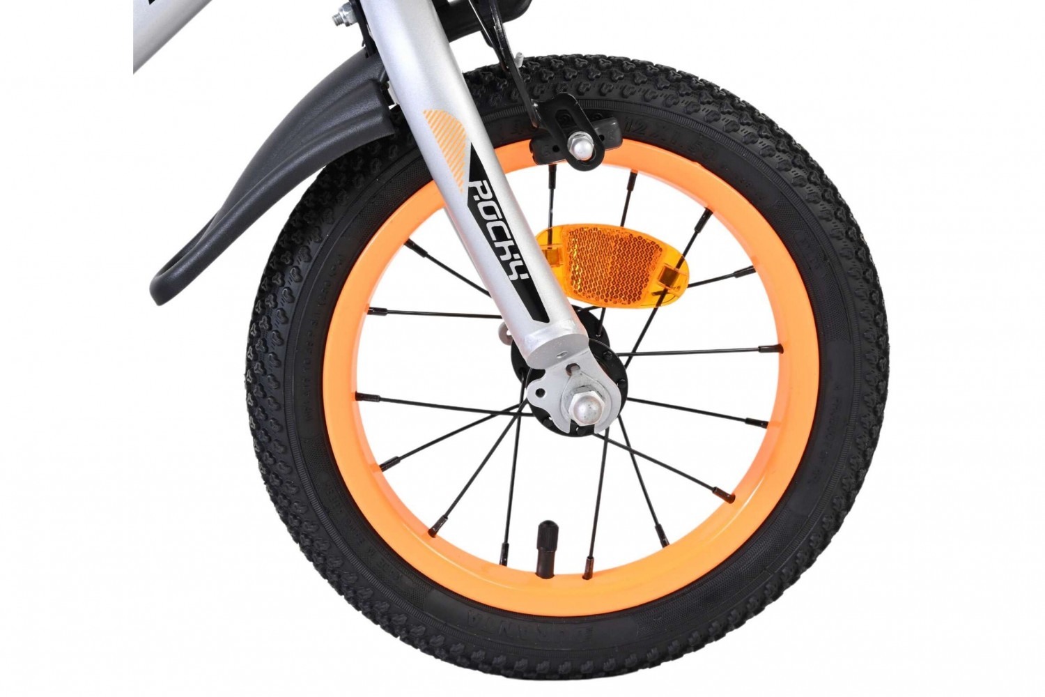 Volare Rocky Kinderfiets 12 inch Jongens Grijs