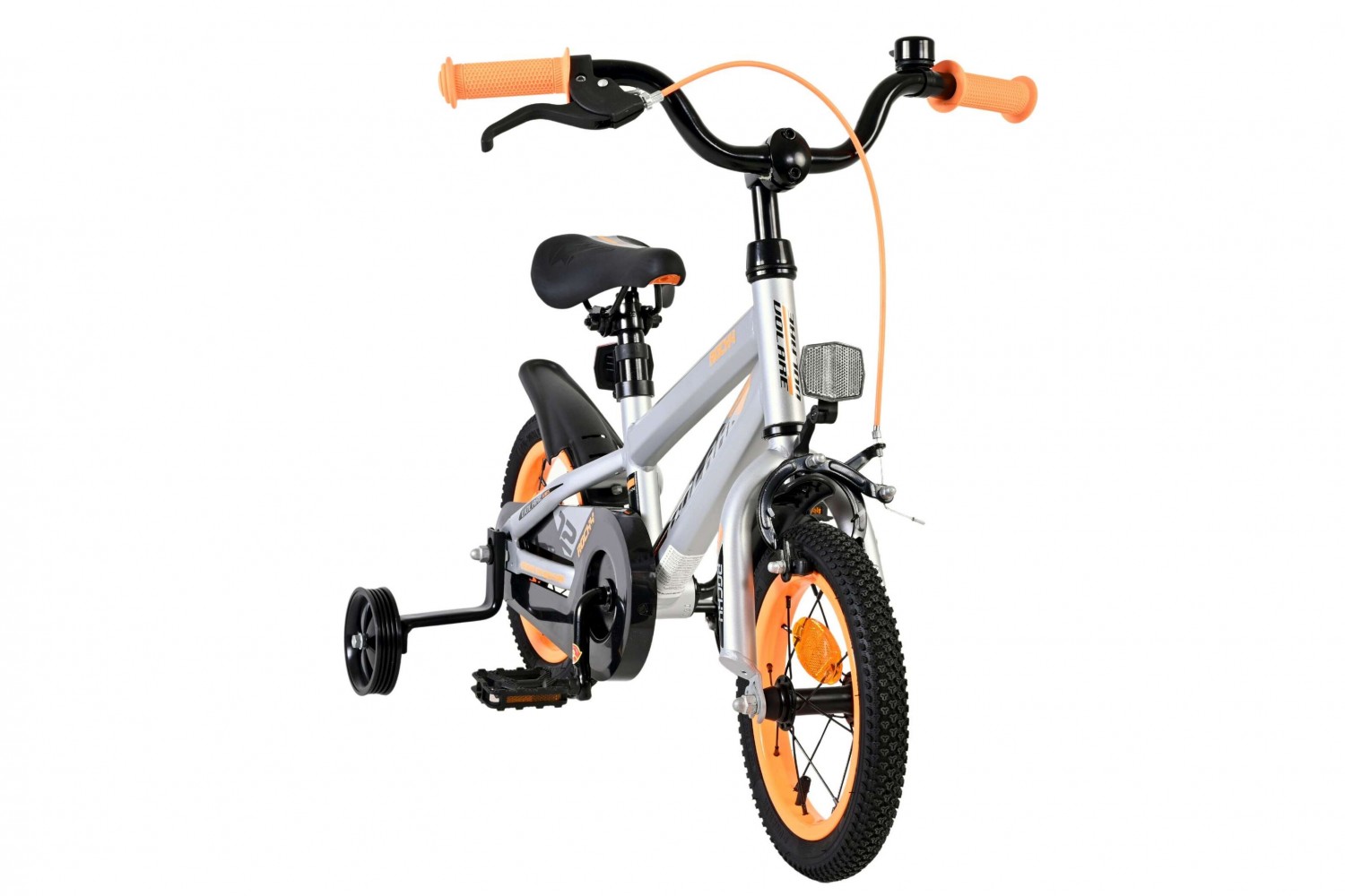 Volare Rocky Kinderfiets 12 inch Jongens Grijs