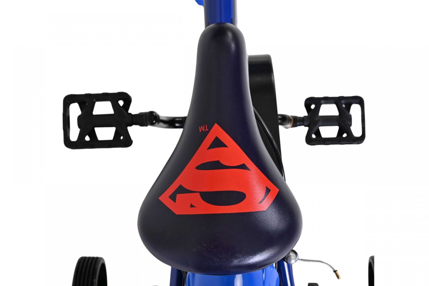 Superman Kinderfiets Jongens 12 inch Blauw | Twee Handremmen