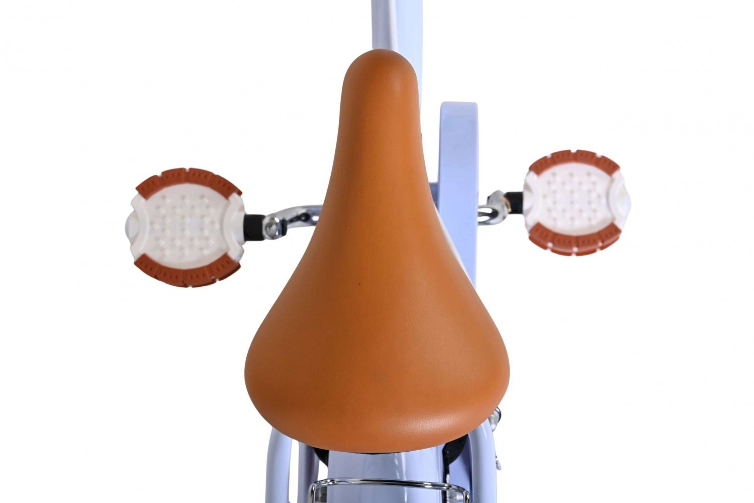 Volare Ashley Kinderfiets Meisjes 12 inch Pastel Blauw | 2 Handremmen (Geen terugtraprem)
