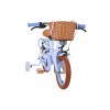 Volare Ashley Kinderfiets Meisjes 12 inch Pastel Blauw | 2 Handremmen (Geen terugtraprem)