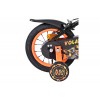 Volare Strike Kinderfiets Jongens 12 inch Zwart Oranje | Twee Handremmen