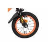 Volare Strike Kinderfiets Jongens 12 inch Zwart Oranje | Twee Handremmen