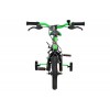 Volare Strike Kinderfiets Jongens 12 inch Zwart Groen | Twee Handremmen