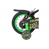 Volare Strike Kinderfiets Jongens 12 inch Zwart Groen | Twee Handremmen