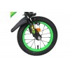 Volare Strike Kinderfiets Jongens 12 inch Zwart Groen | Twee Handremmen