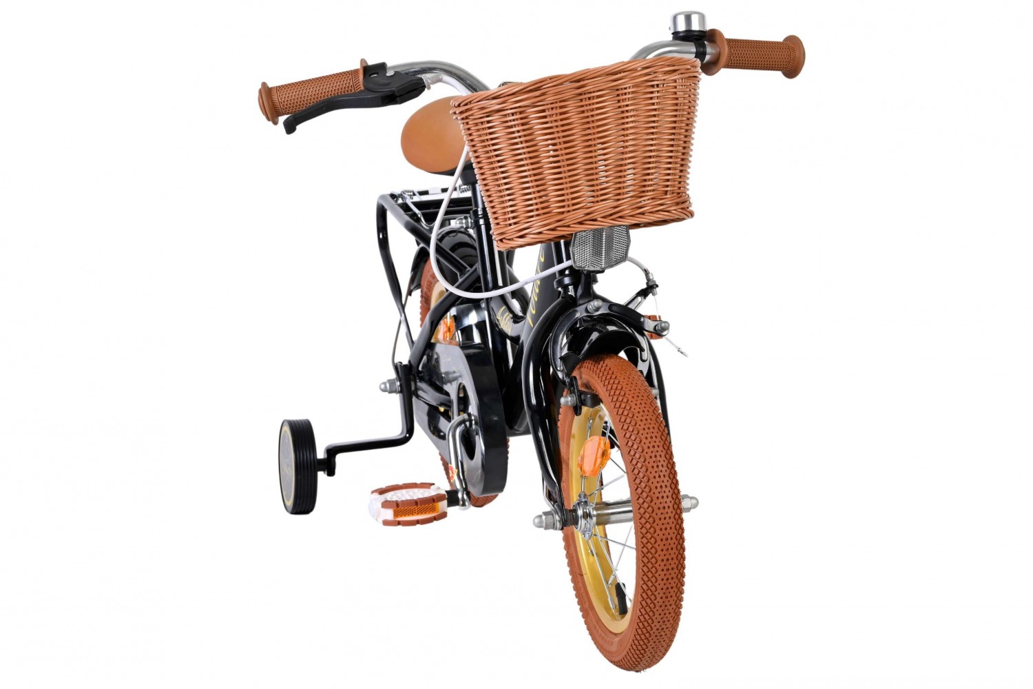 Volare Ashley Kinderfiets Meisjes 12 inch Zwart