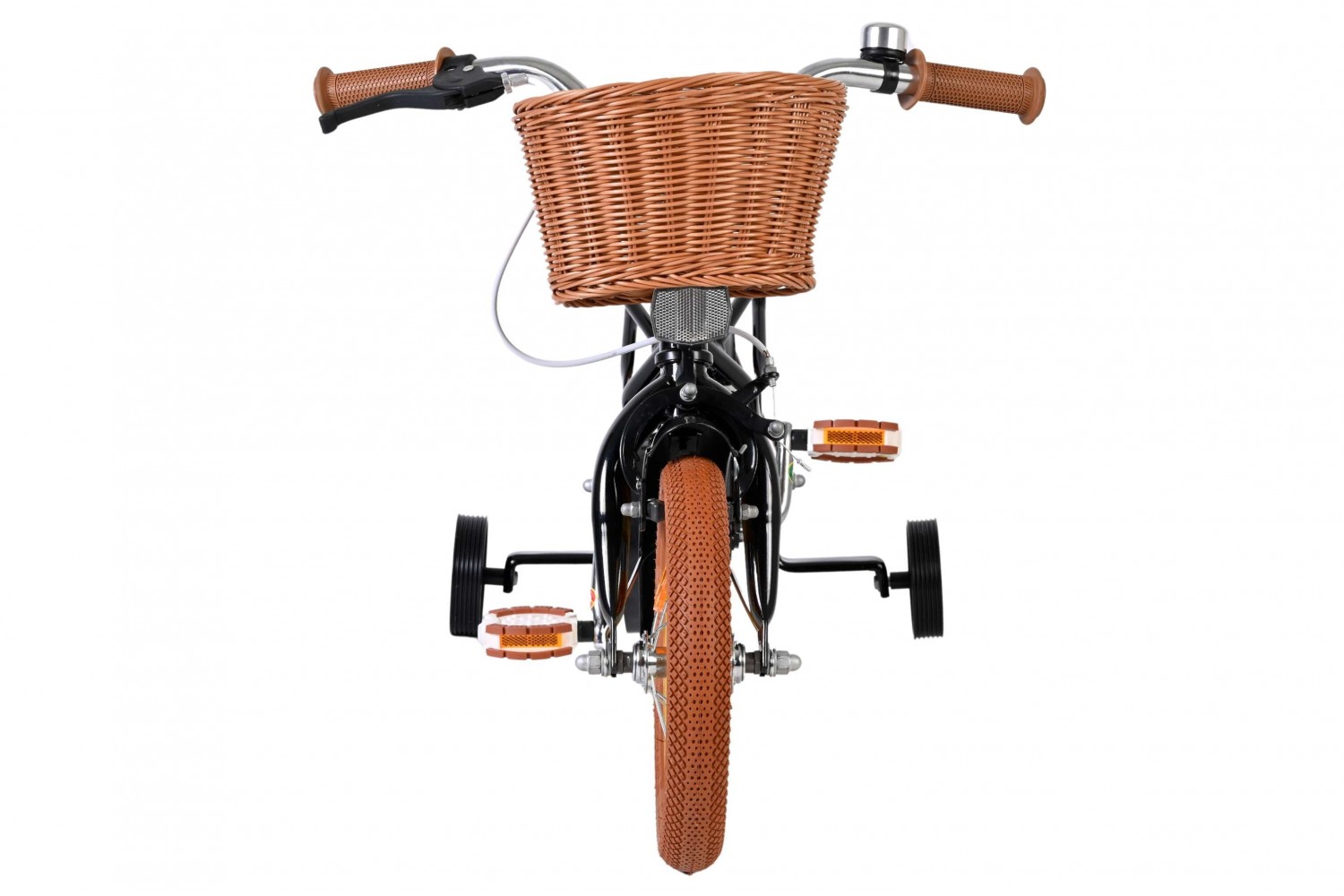 Volare Ashley Kinderfiets Meisjes 12 inch Zwart