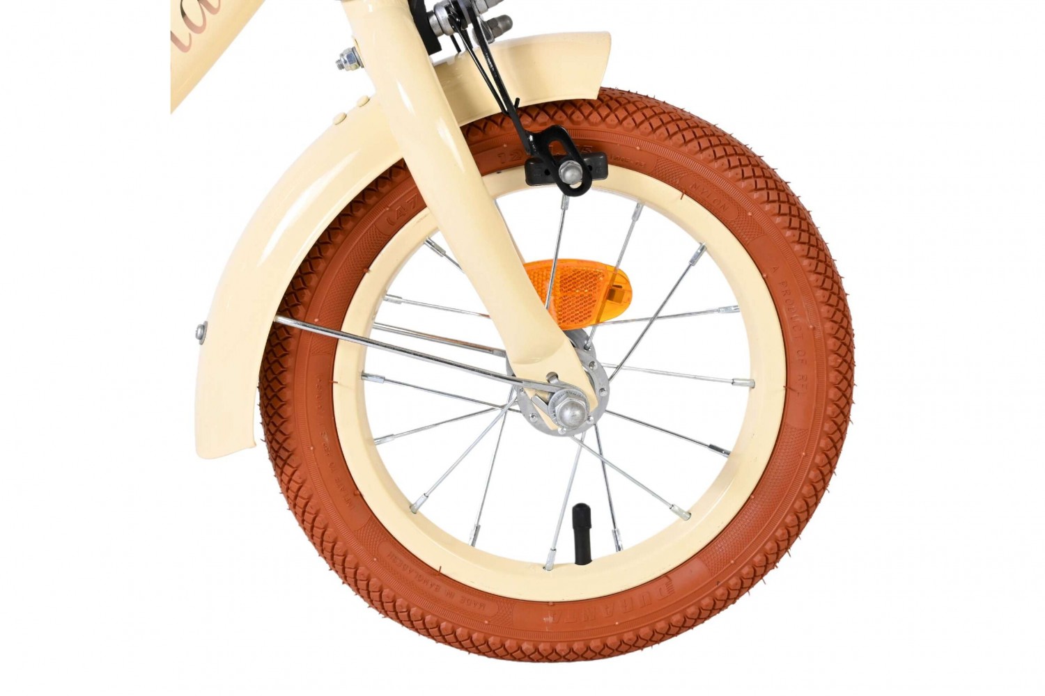 Volare Ashley Kinderfiets Meisjes 12 inch Creme