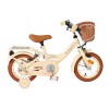 Volare Ashley Kinderfiets Meisjes 12 inch Creme | 2 Handremmen (Geen terugtraprem)