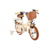 Volare Ashley Kinderfiets Meisjes 12 inch Creme | 2 Handremmen (Geen terugtraprem)