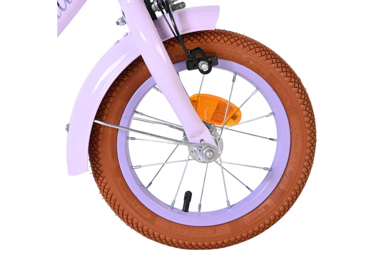 Volare Ashley Kinderfiets Meisjes 12 inch Lila Volare Ashley Kinderfiets Meisjes 12 inch Lila