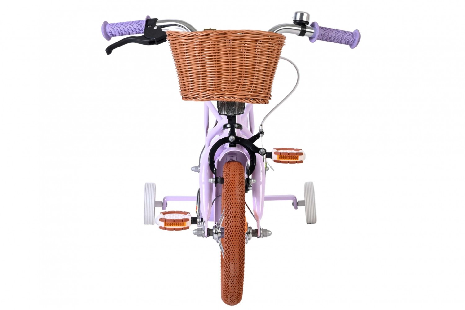Volare Ashley Kinderfiets Meisjes 12 inch Lila Volare Ashley Kinderfiets Meisjes 12 inch Lila