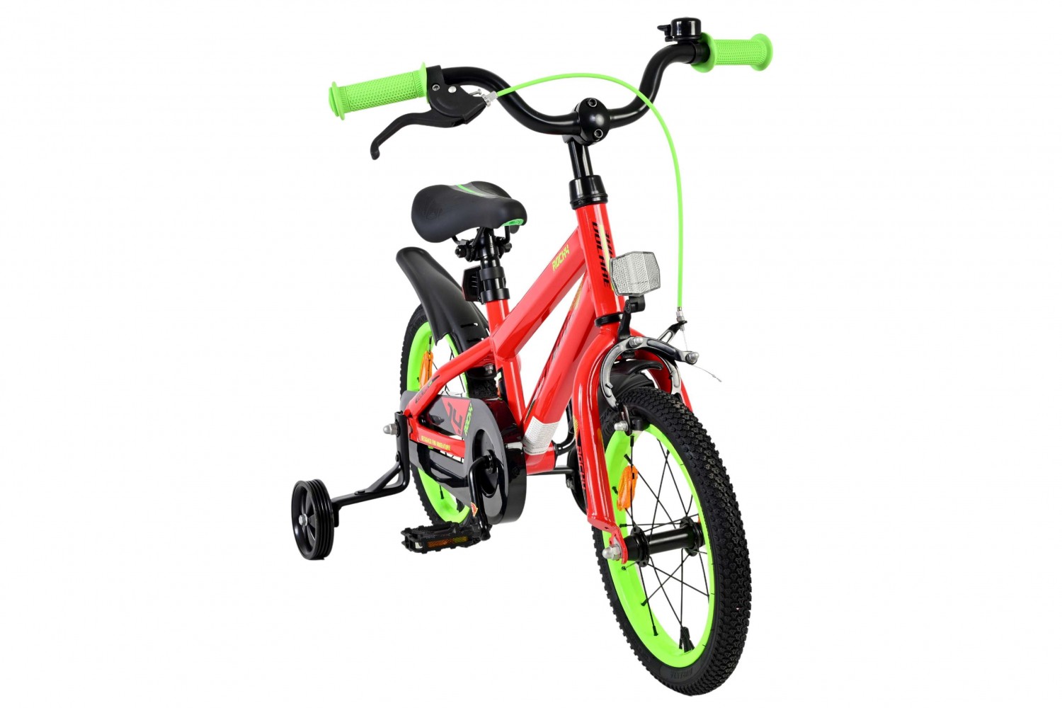 Volare Rocky Kinderfiets Jongens 14 inch Rood Volare Rocky Kinderfiets Jongens 14 inch Rood