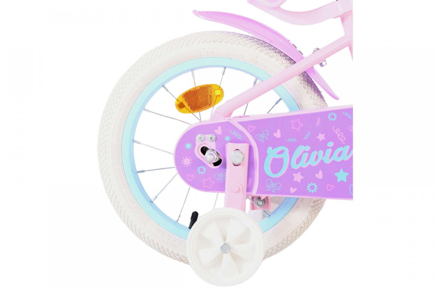 Volare Olivia Kinderfiets Meisjes 14 inch Roze
