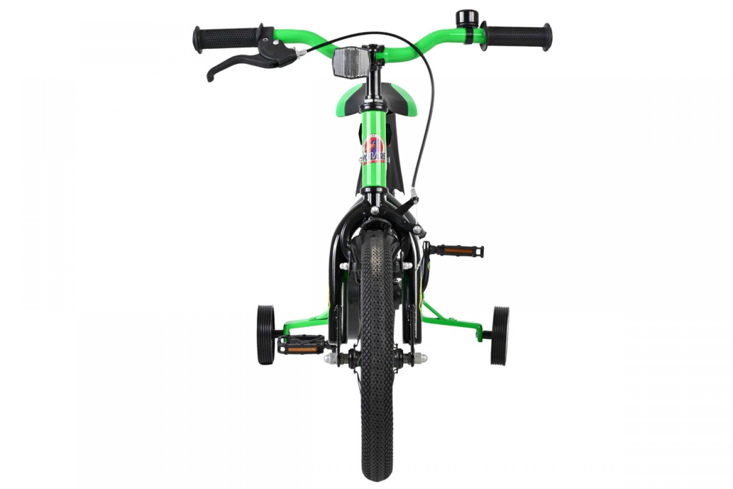 Volare Strike Kinderfiets Jongens 14 inch Zwart Groen
