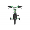 Volare Strike Kinderfiets Jongens 14 inch Zwart Groen | Twee Handremmen
