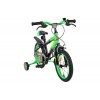 Volare Strike Kinderfiets Jongens 14 inch Zwart Groen | Twee Handremmen