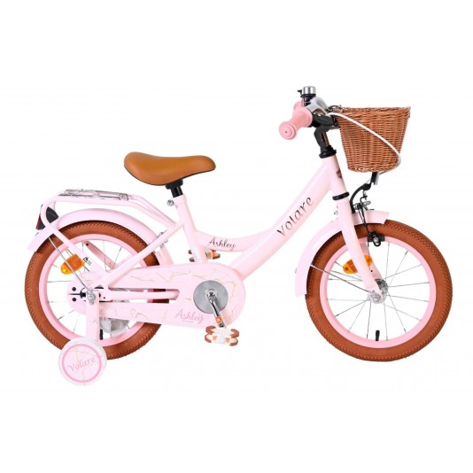 Volare Ashley Kinderfiets Meisjes 14 inch Roze